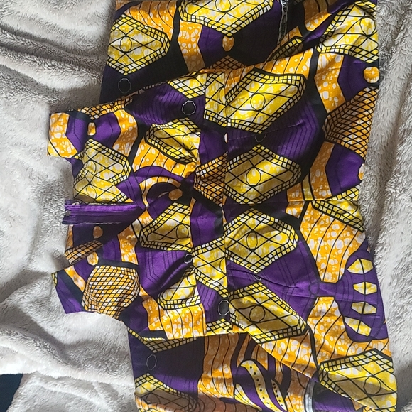 Pants & Jumpsuits Authentic Ugandan Made Jumpsuit Poshmark